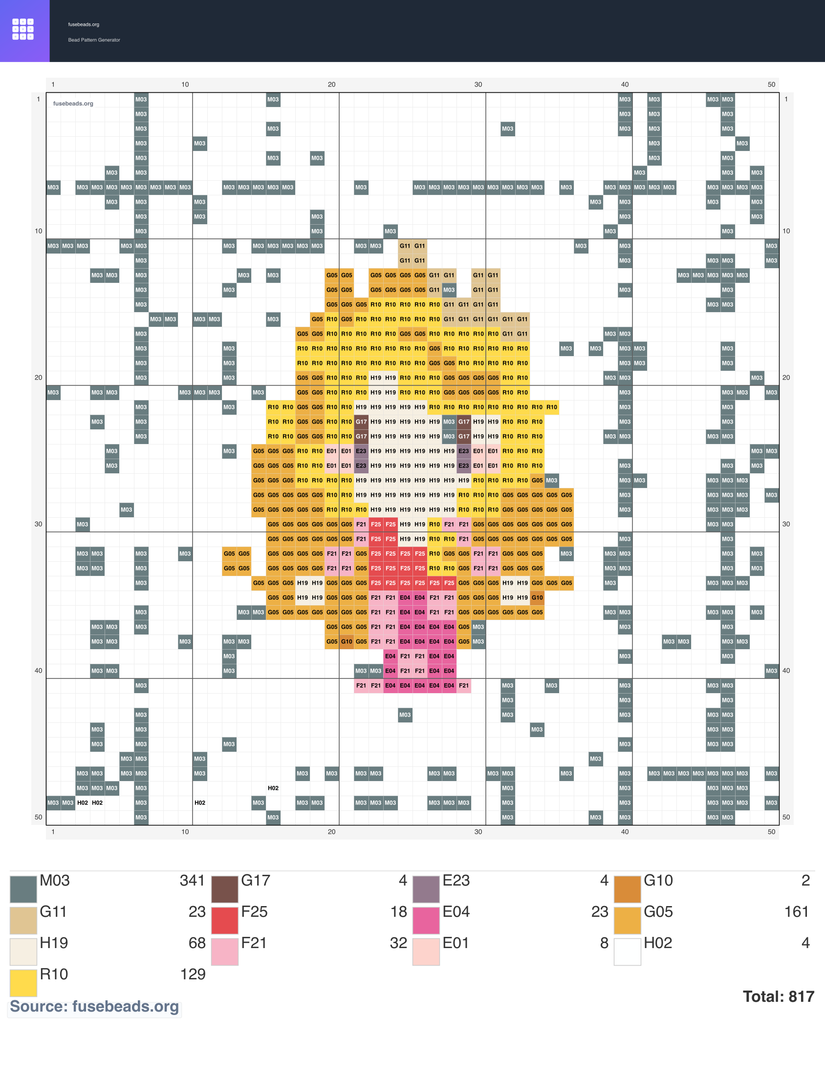 0271f653a40b9fc4d8bf889286325fa1 557e18cb121c perler beads pattern