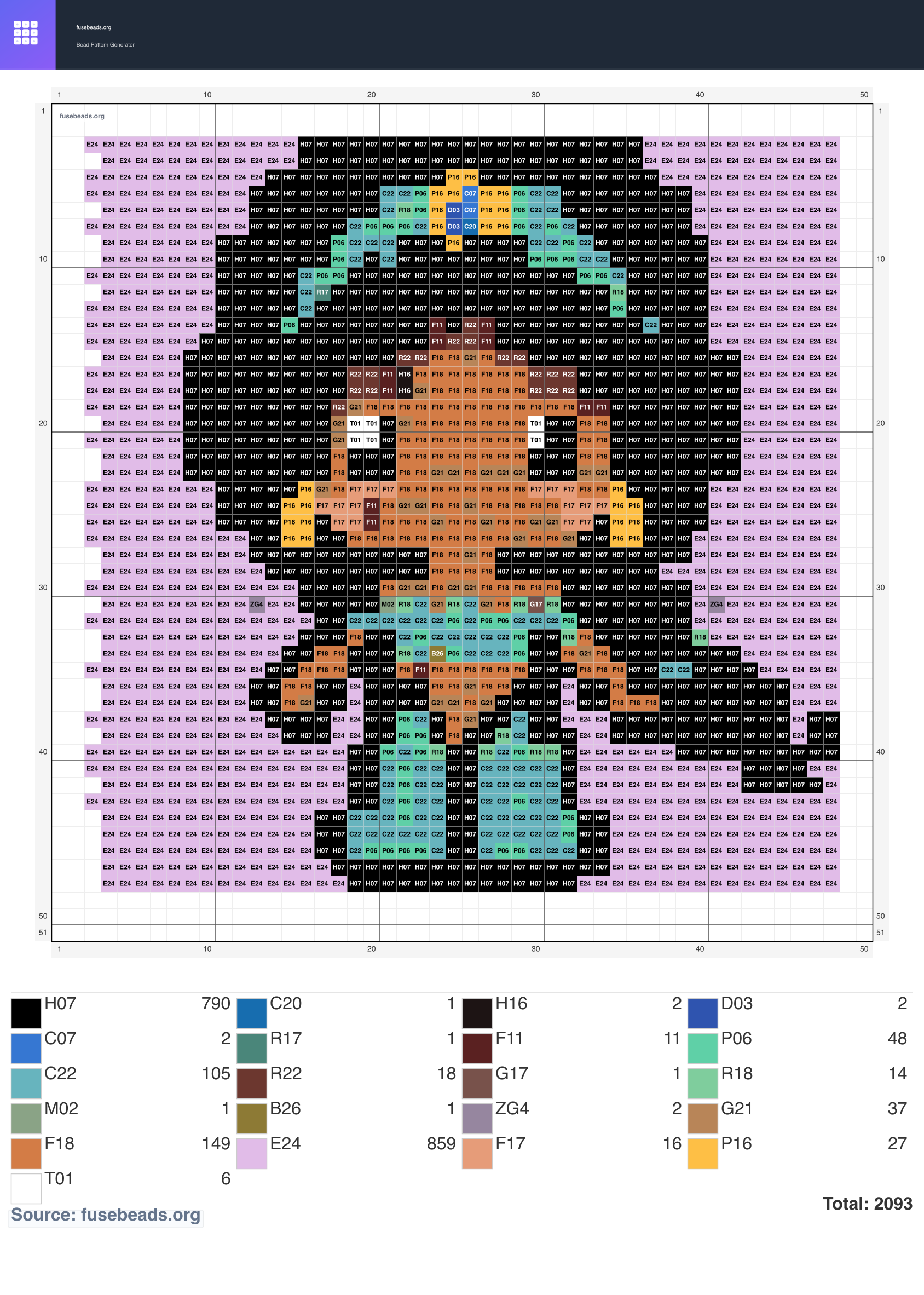 0344e7167b01125dcaf3744a33300c0e 9b4f9a9ef649 fuse bead pattern