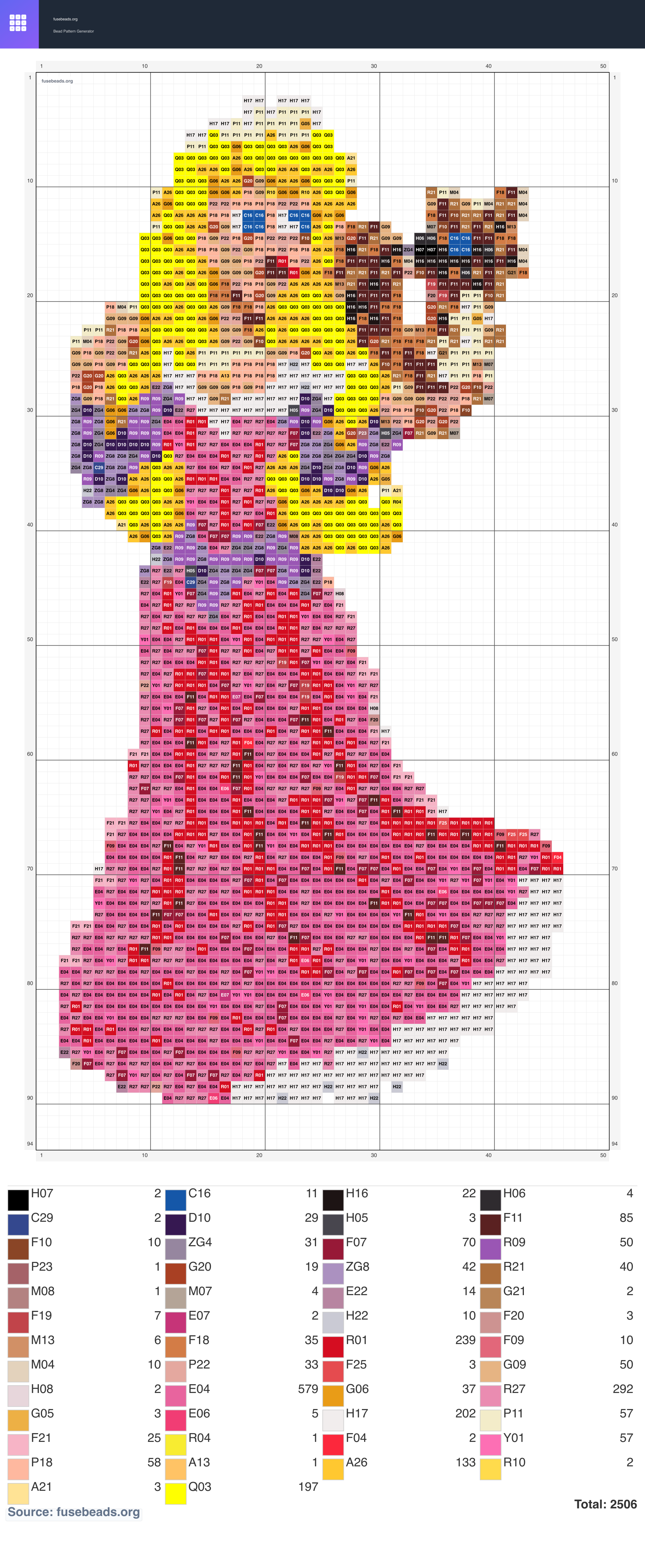0501f9a5160de4c0336ceb65fac854b8 63a587bcd240 perler beads pattern