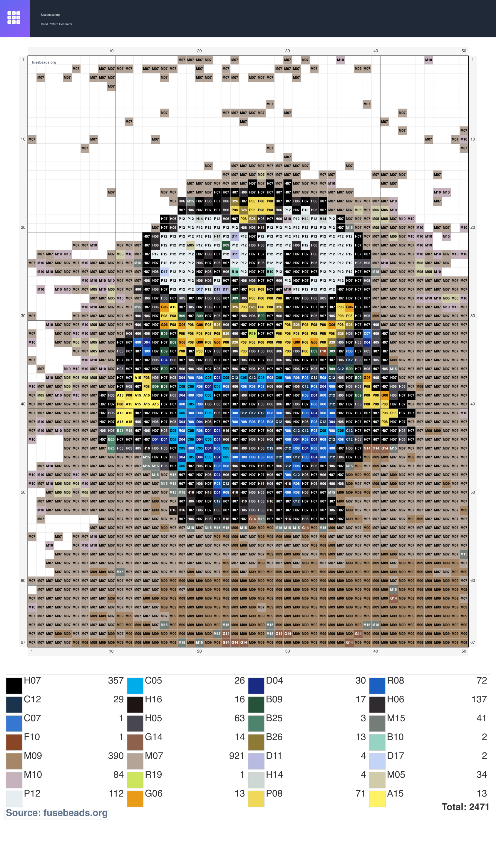 05512bab74f7835159f01838d7b1b0f8 fae2de846682 fuse bead pattern