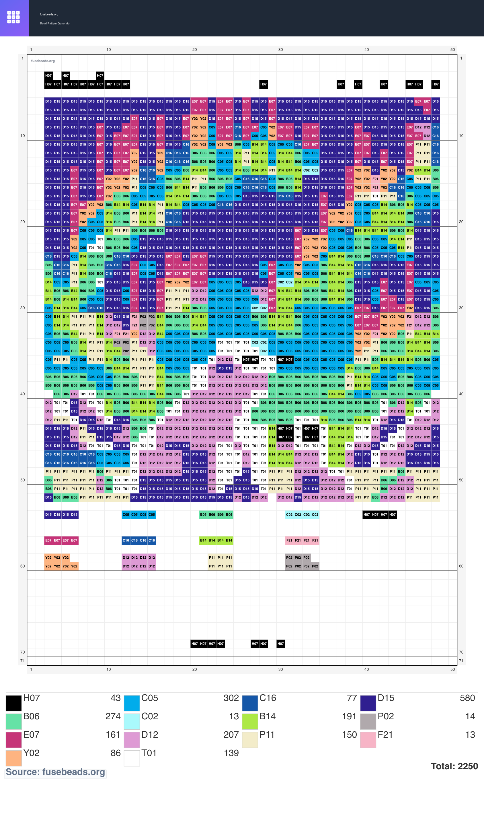 0e18e14e3f6e13fcae3cead4dd18f54f f55cc45e19d5 perler beads pattern