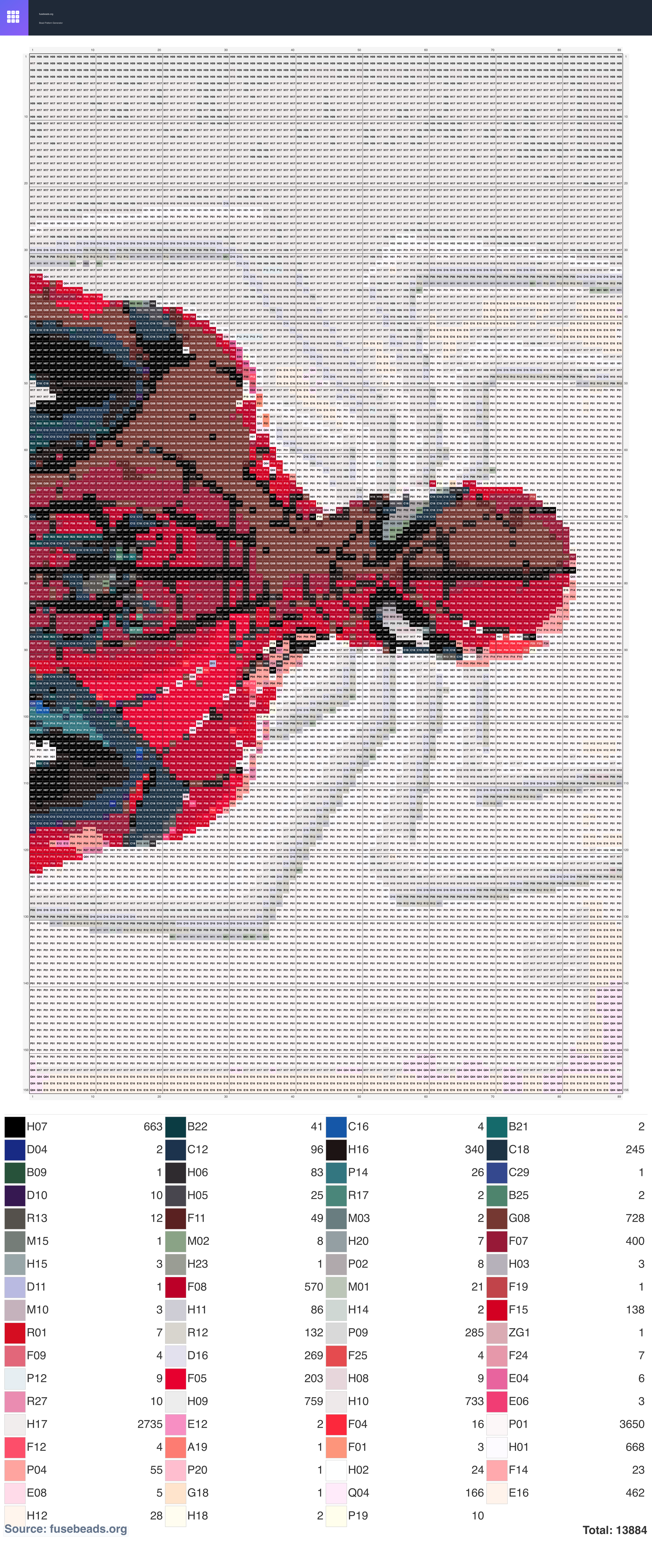 Spider-Man perler beads pattern