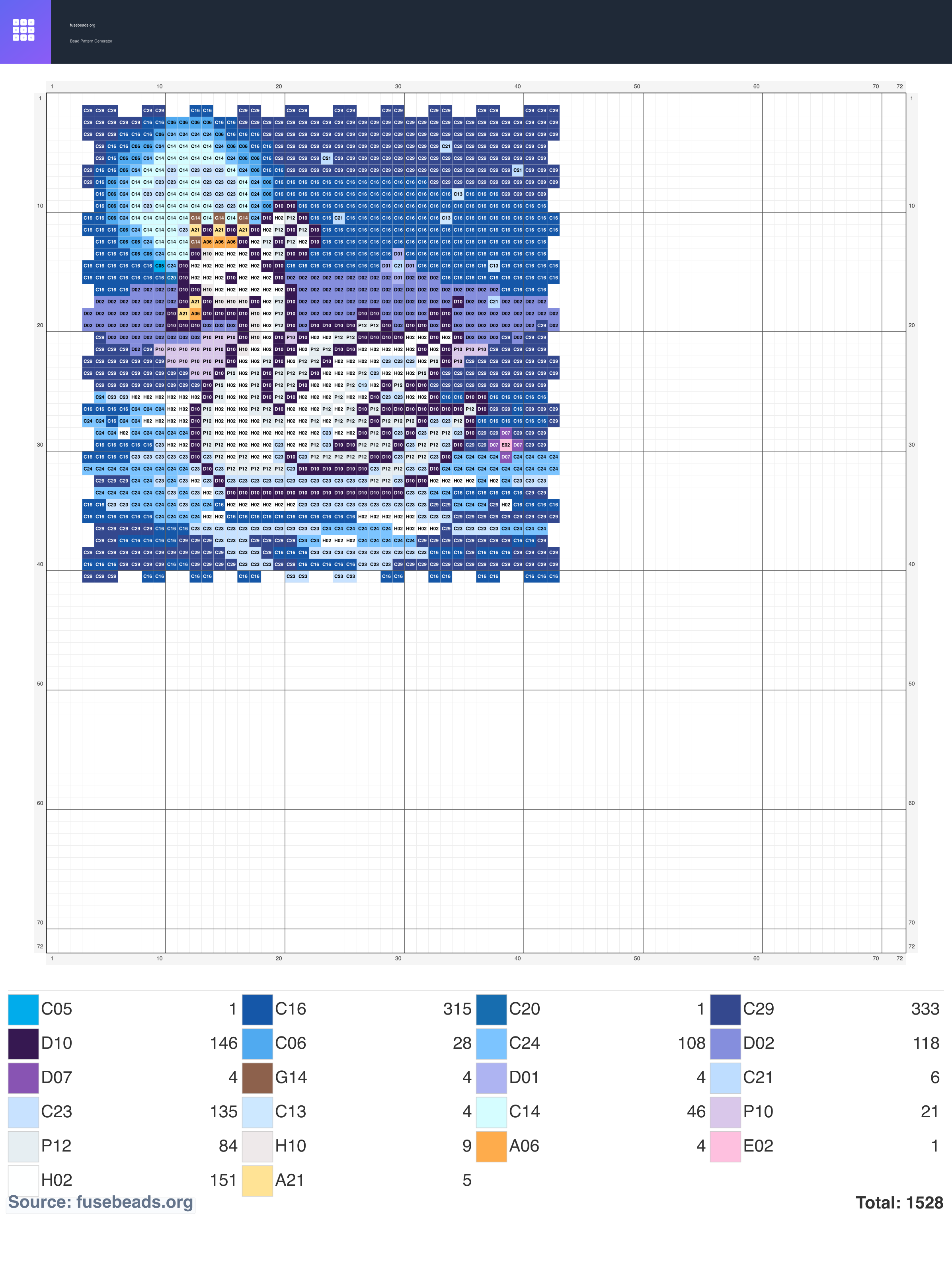 Barbie perler beads pattern