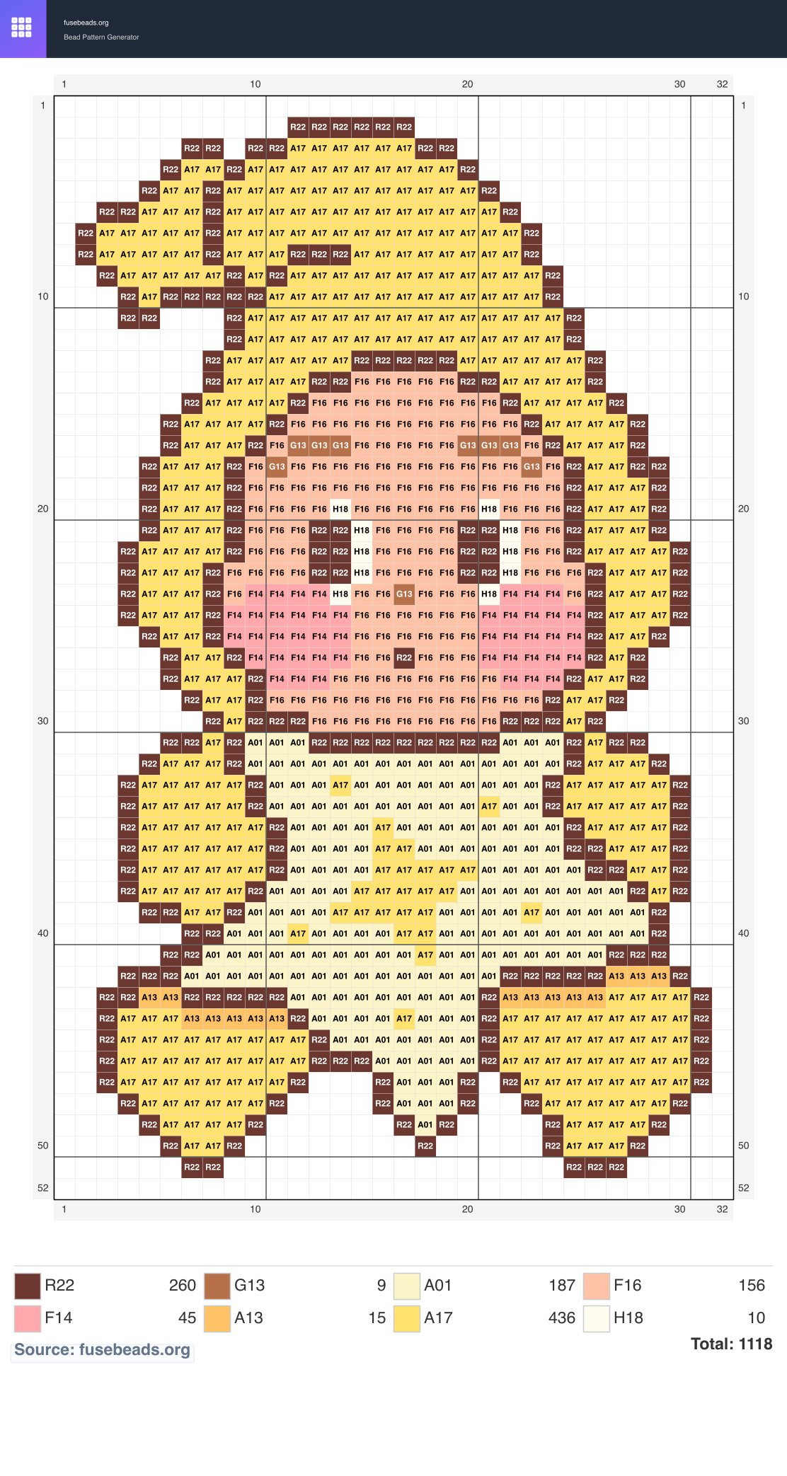 Kawaii #332 perler beads pattern