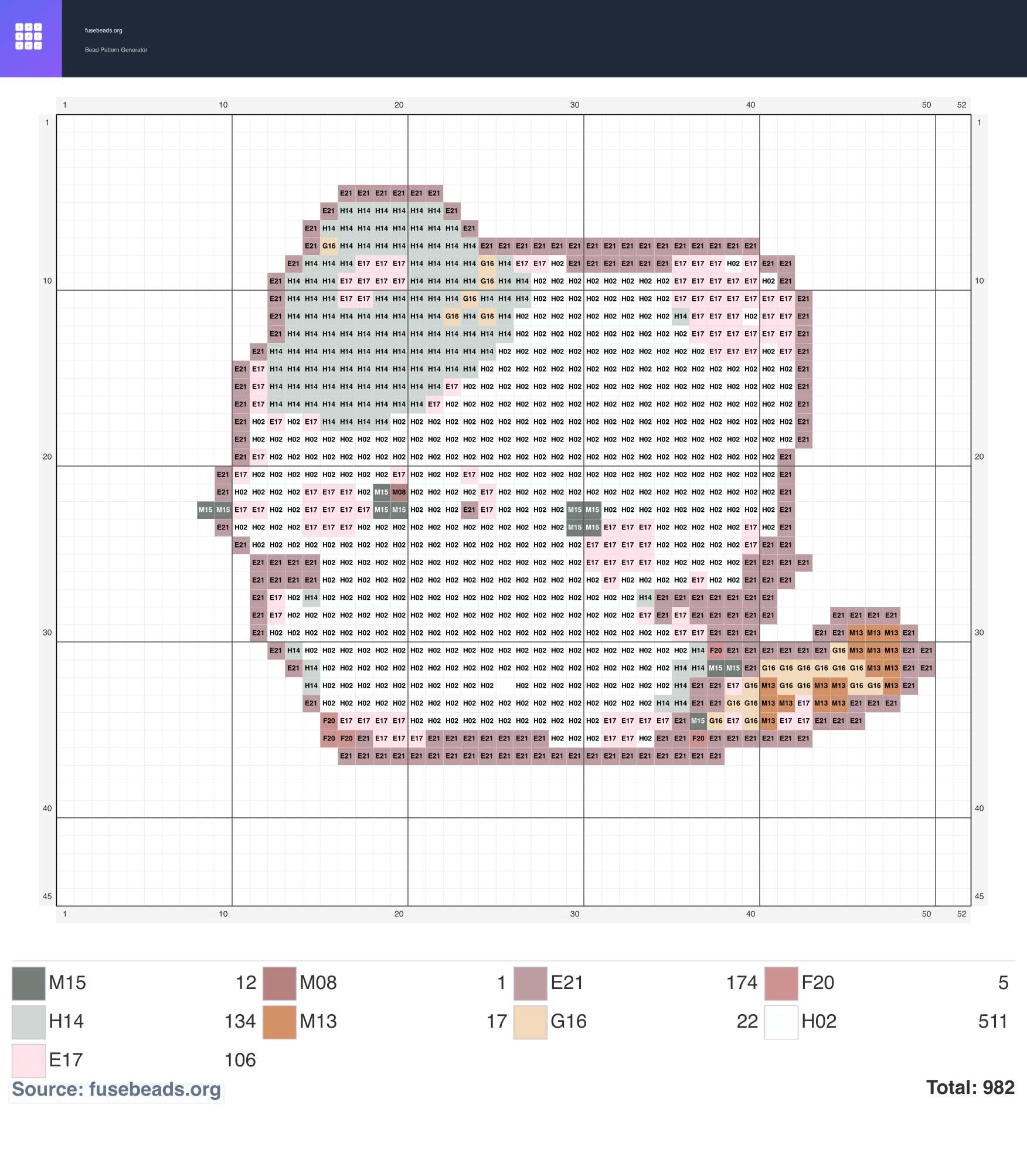 Soft Kitty 1 perler beads pattern