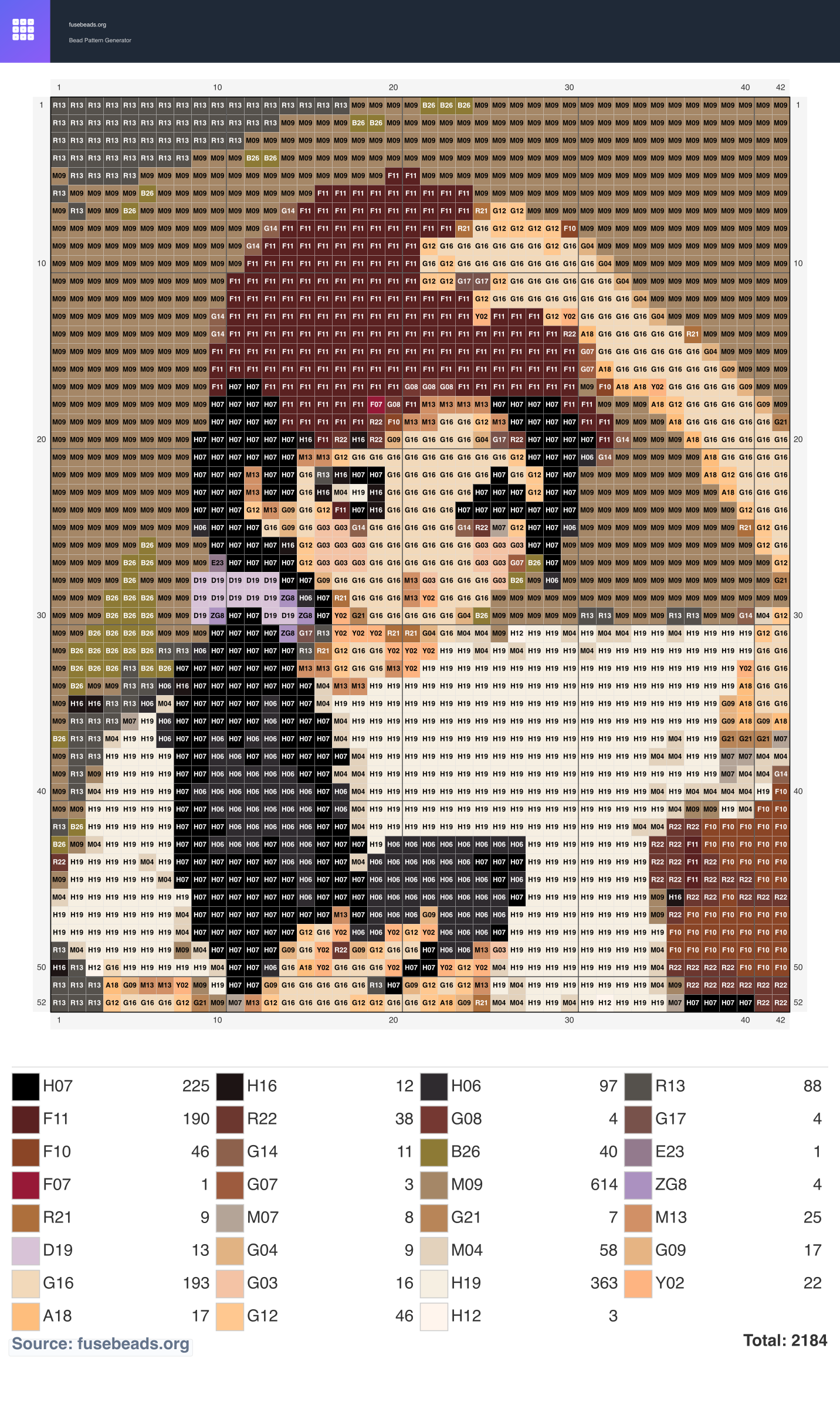 Kawaii #336 perler beads pattern