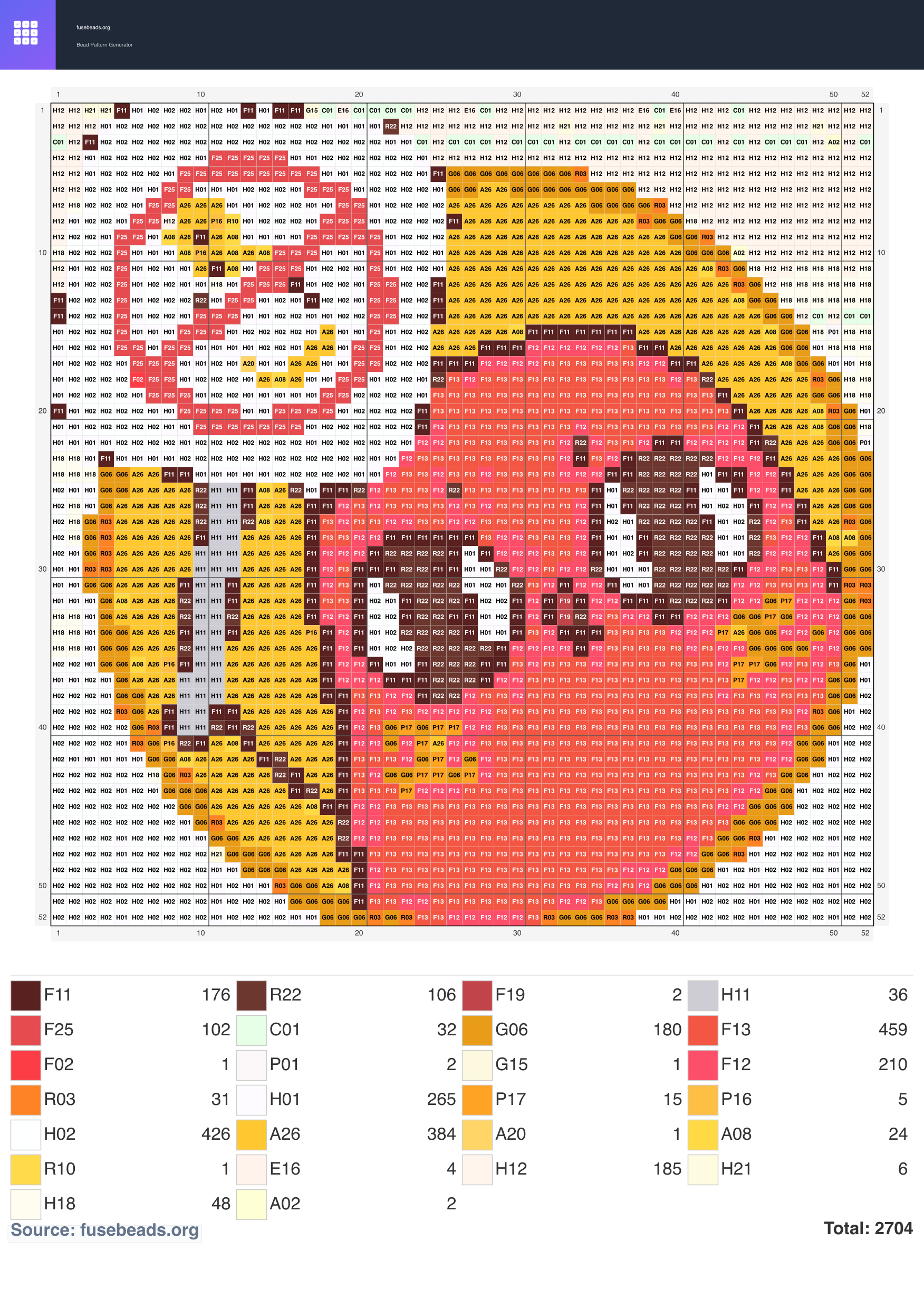 Kawaii #799 perler beads pattern