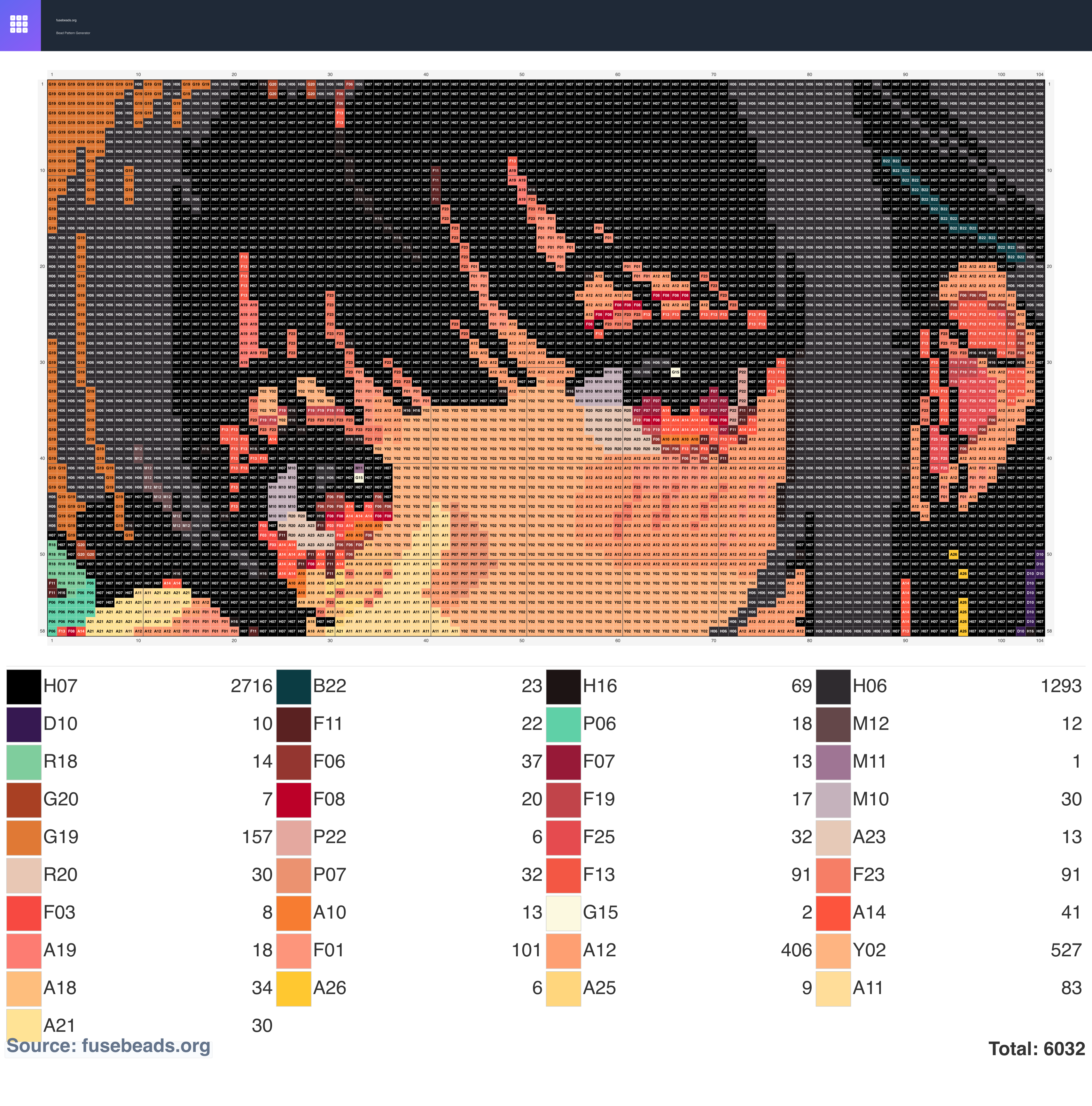 Kawaii #364 perler beads pattern