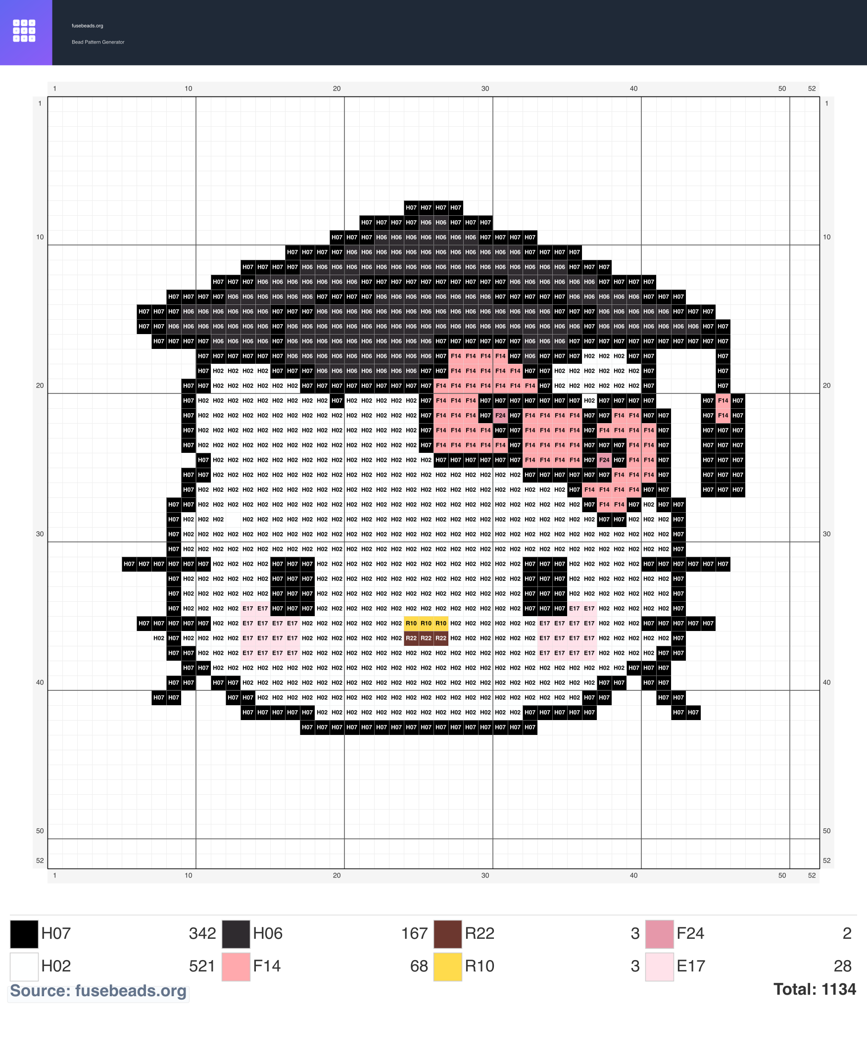 Graduation Kitty perler beads pattern