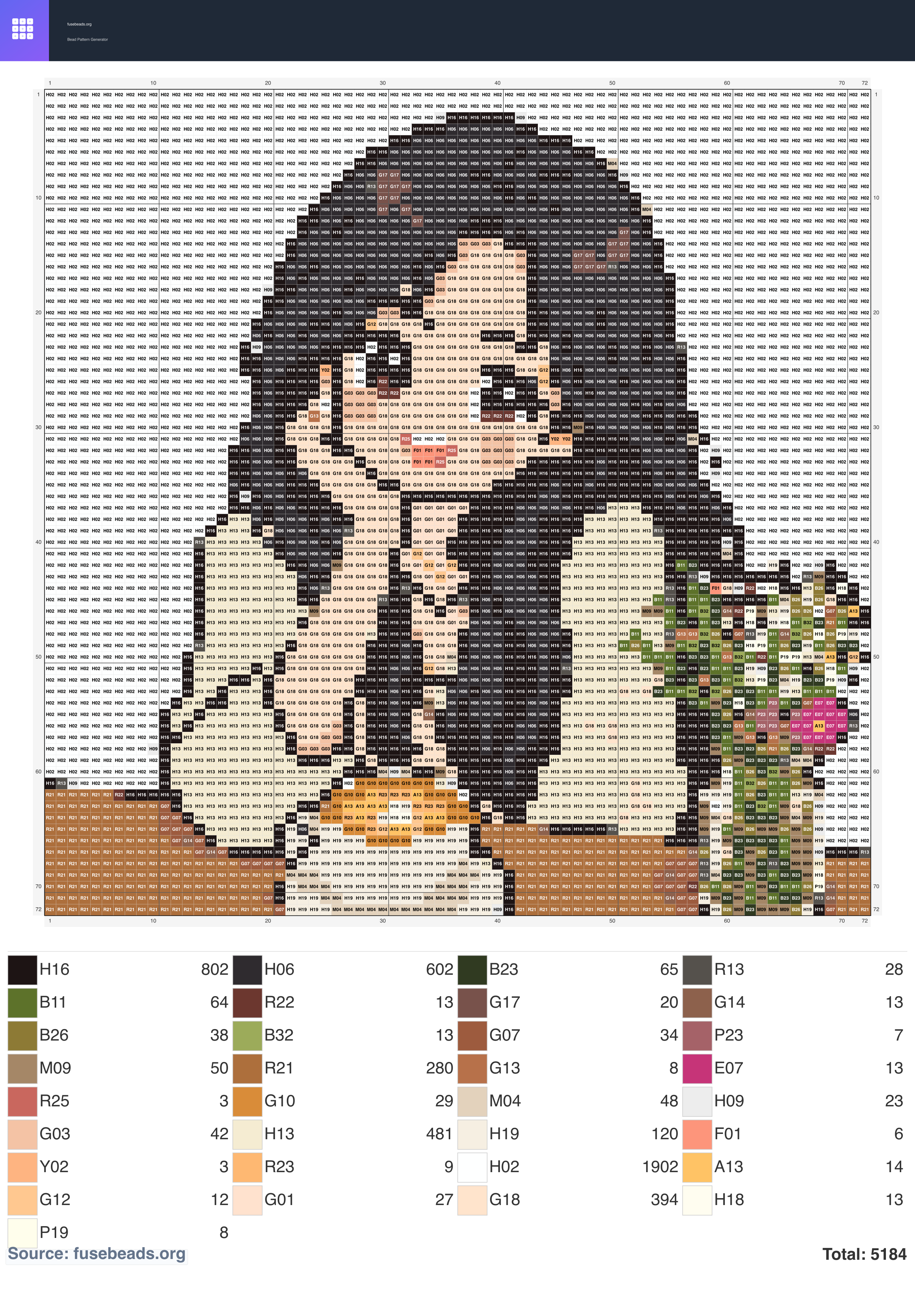 Kawaii #378 perler beads pattern