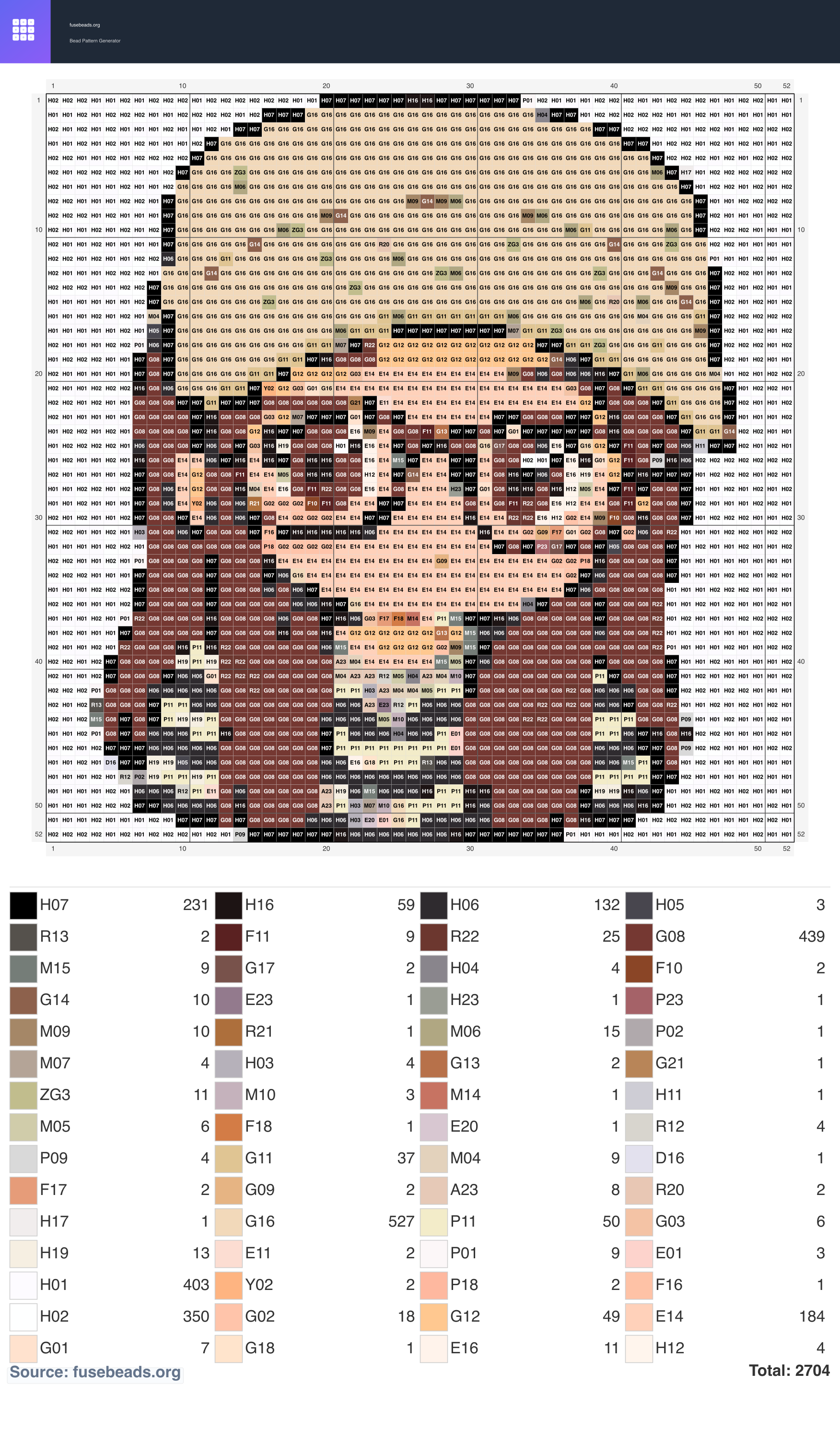 Kawaii #420 perler beads pattern