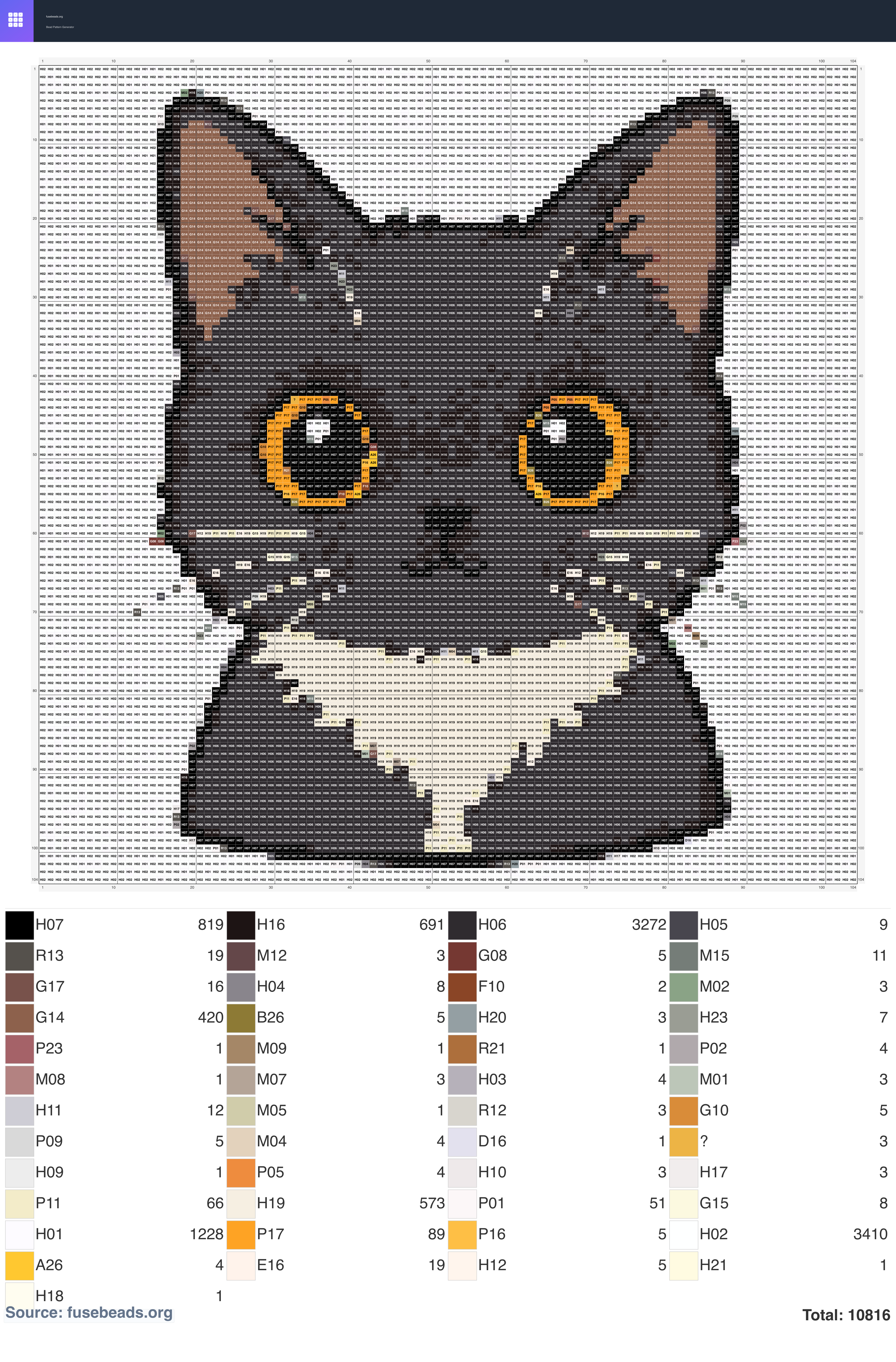 Kawaii #439 perler beads pattern