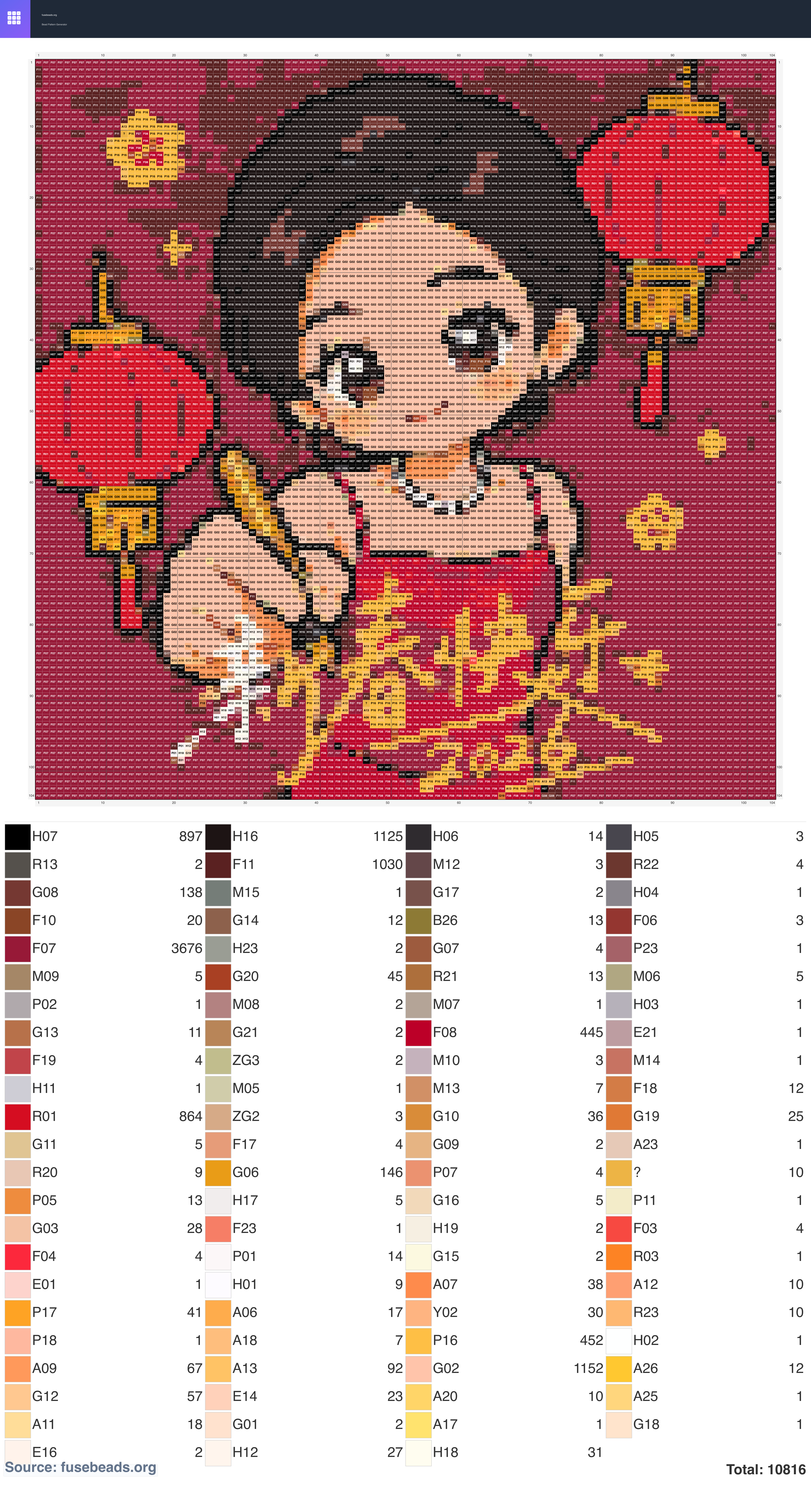 Kawaii #454 perler beads pattern
