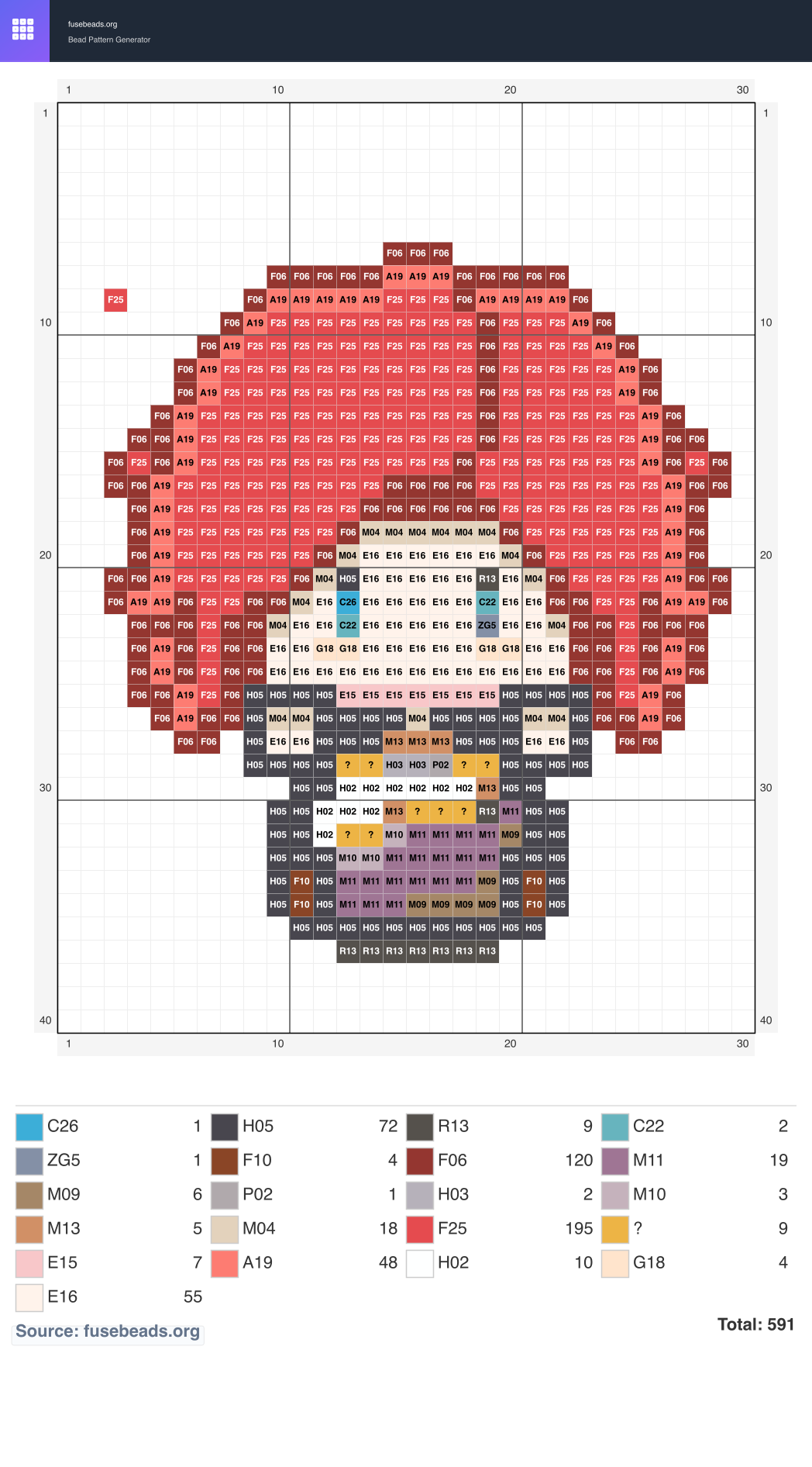 Kawaii #477 perler beads pattern