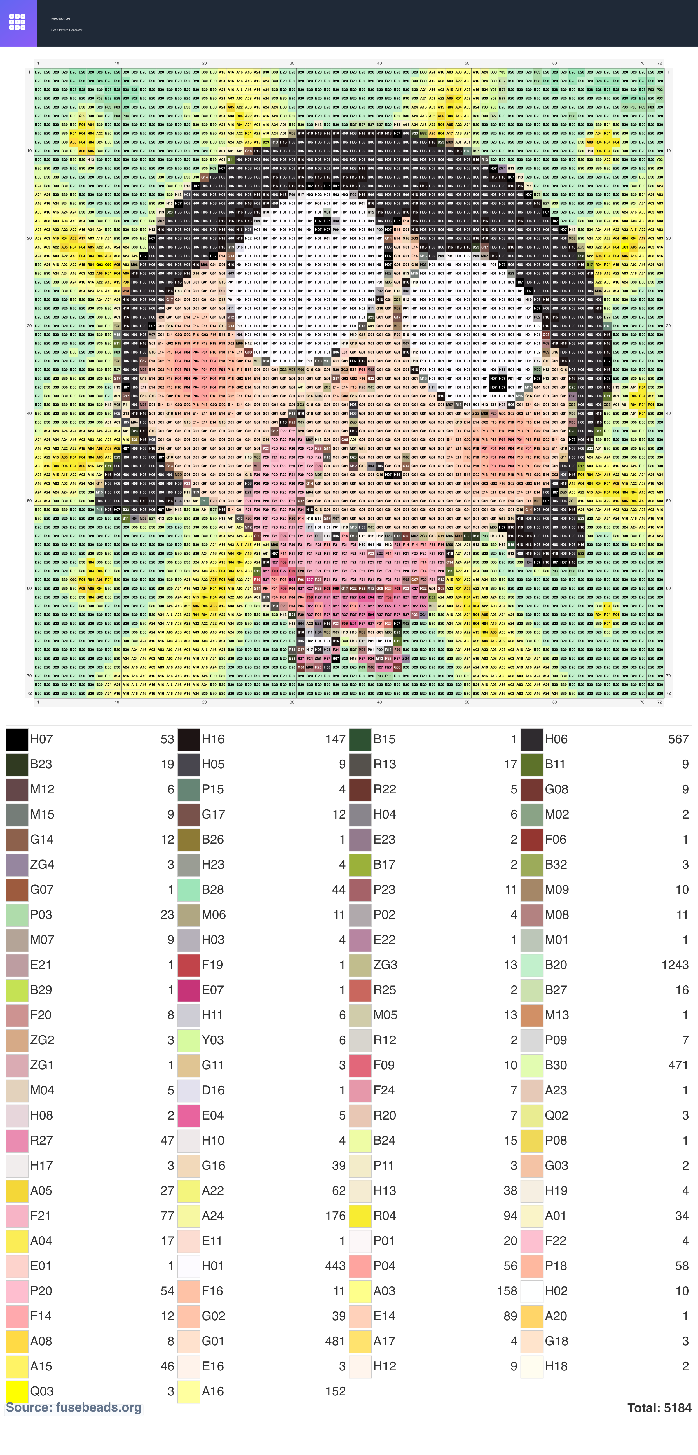 Kawaii #532 perler beads pattern