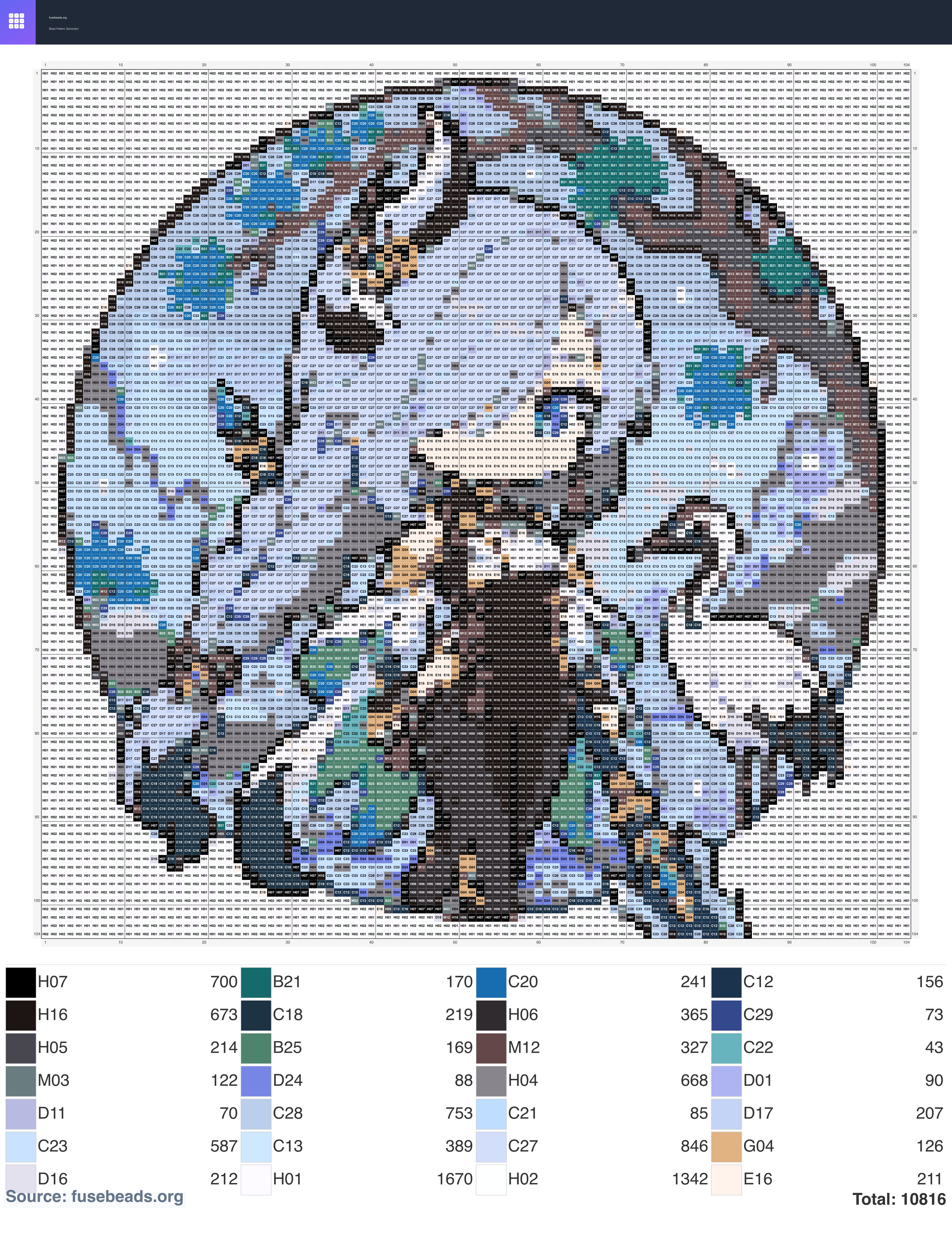 Kawaii #548 perler beads pattern