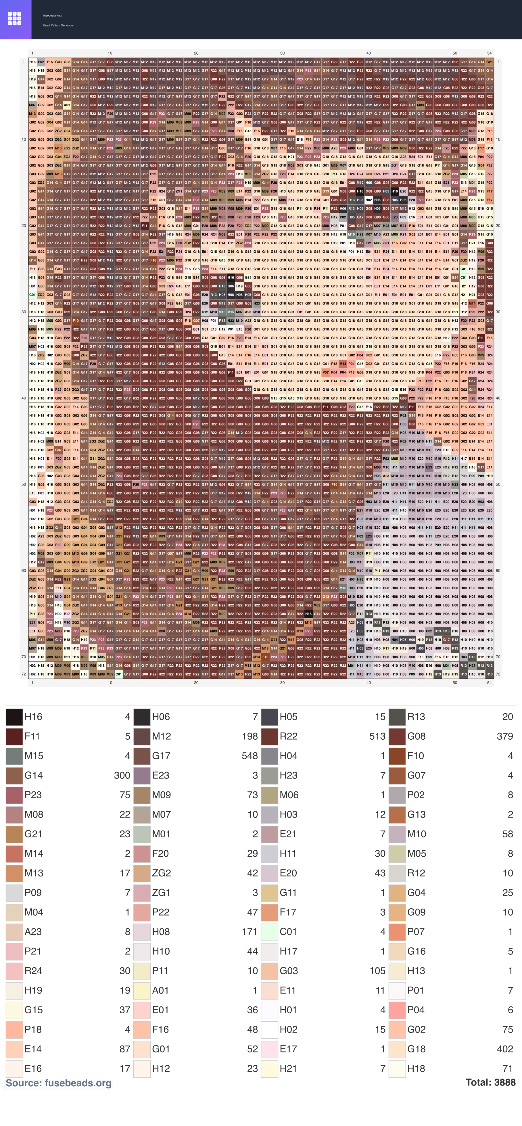 Kawaii #561 perler beads pattern