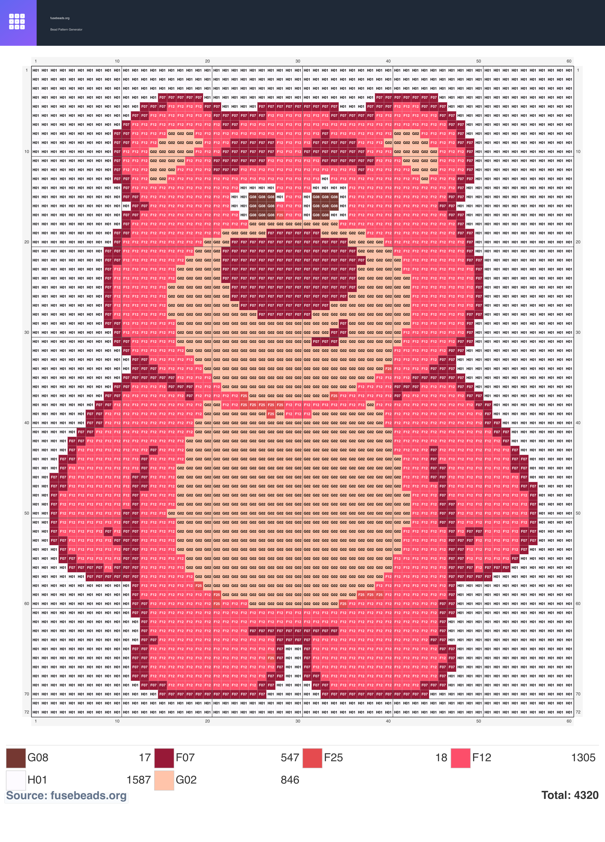 Kawaii #564 perler beads pattern