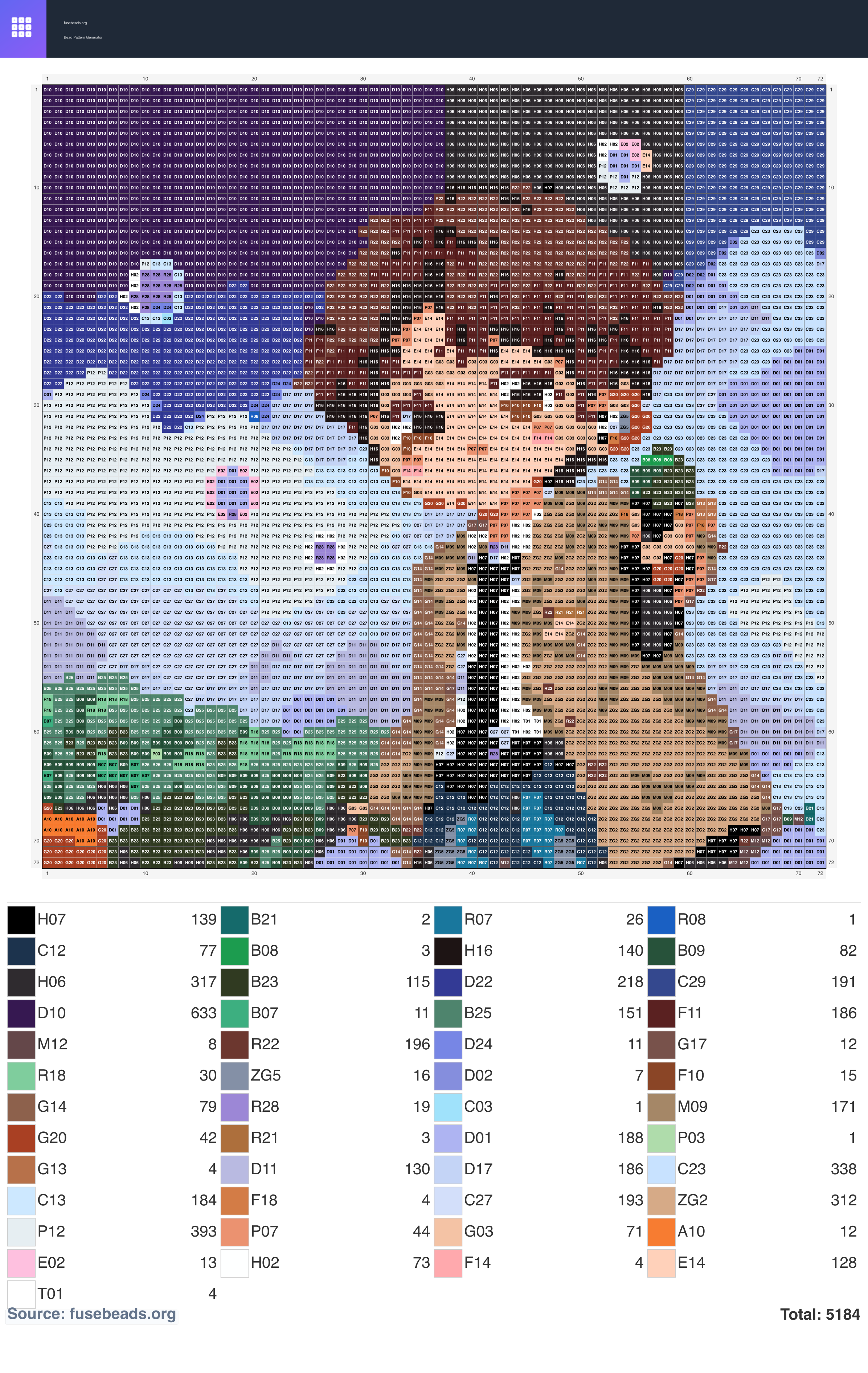 Kawaii #297 perler beads pattern