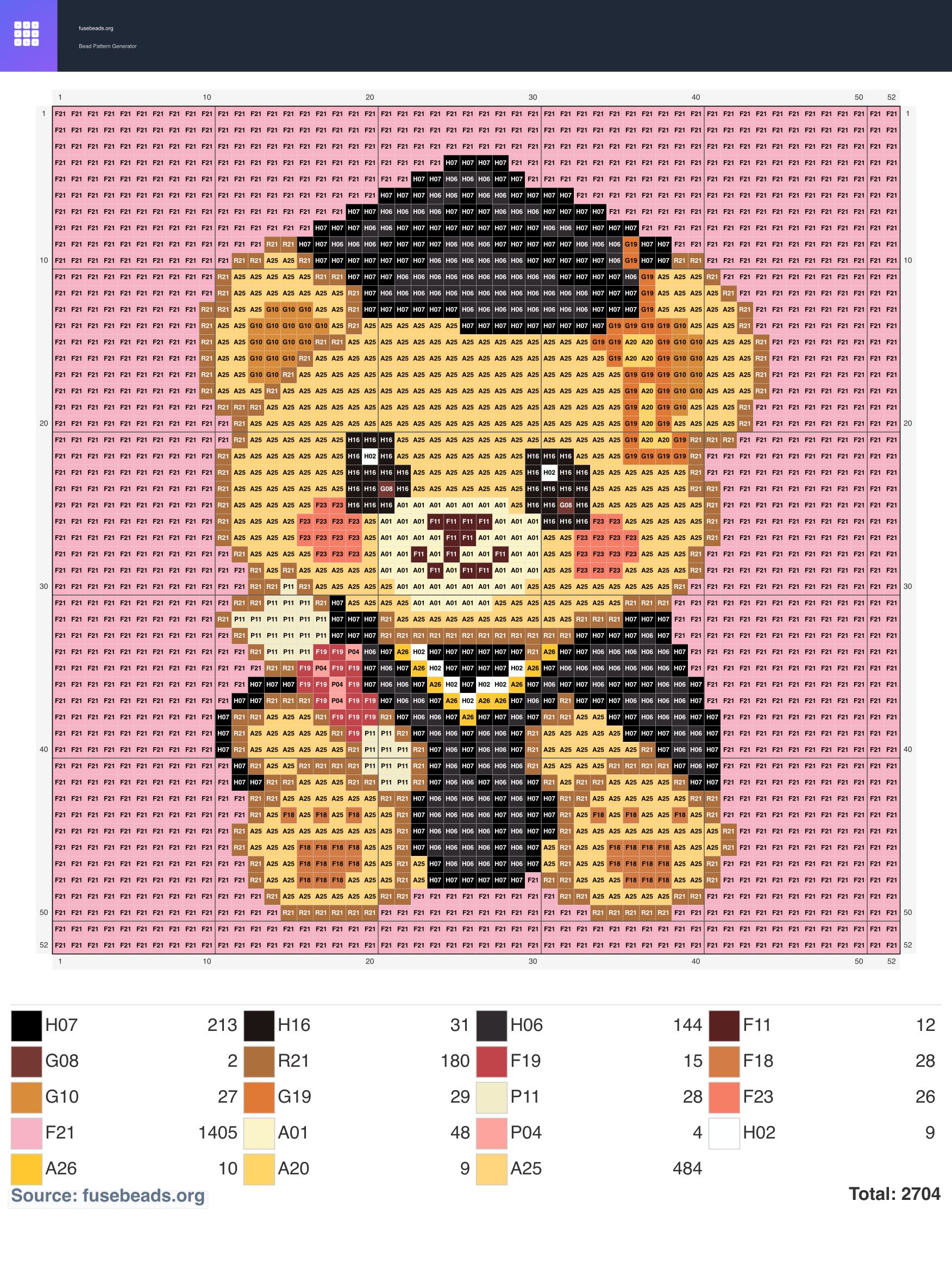 Graduation Bear perler beads pattern