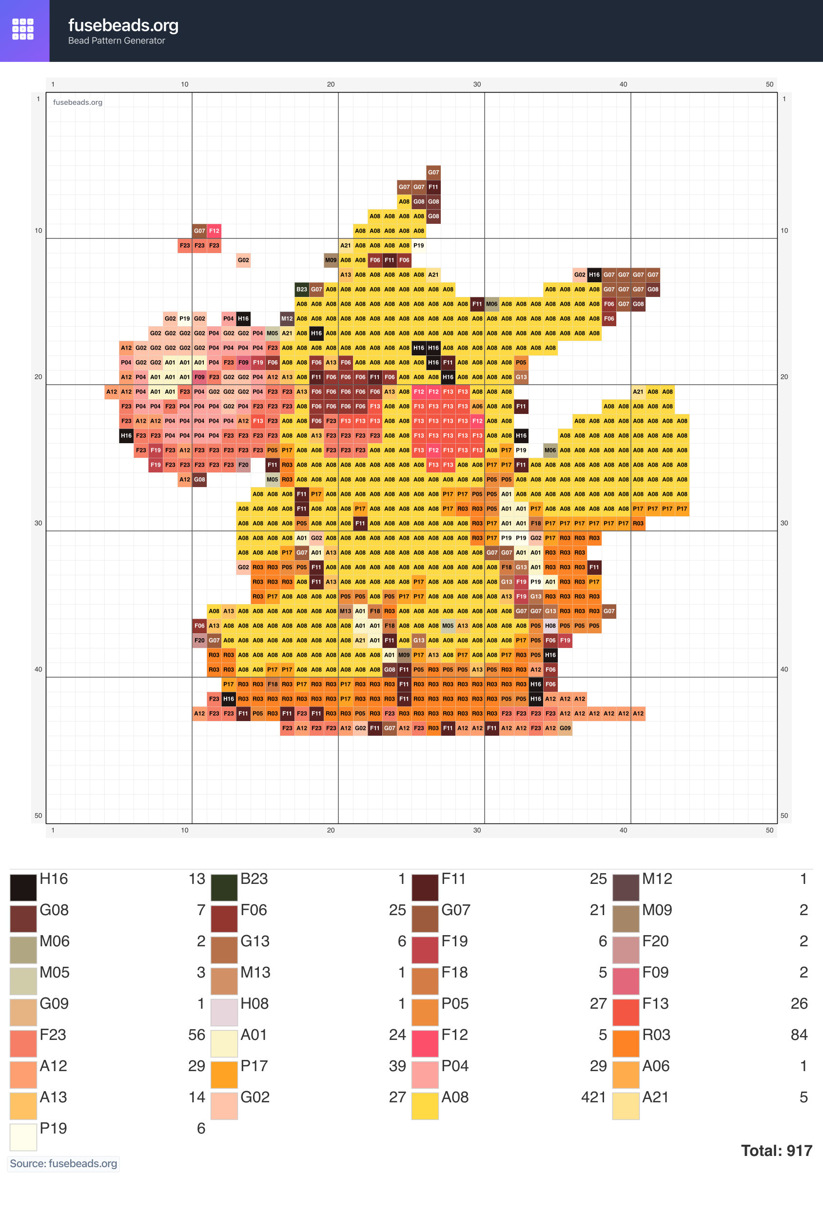 Pokemon2 perler beads pattern